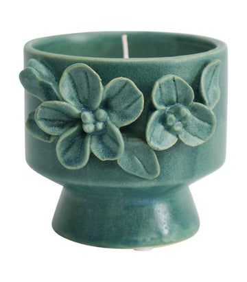 Candle Organic Leaf Jade