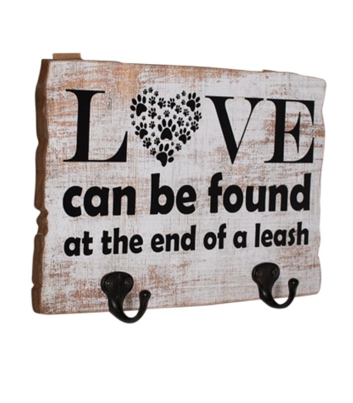 Love Found At The End Of A Leash Sign | Ink You