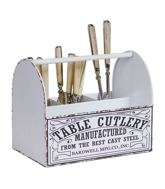 Cutlery Caddy - Cream
