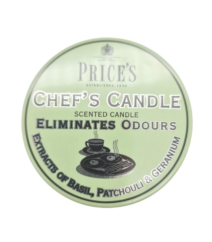 Price’s Scented Candle Eliminates Odours – Chef’s Candle | Ink You