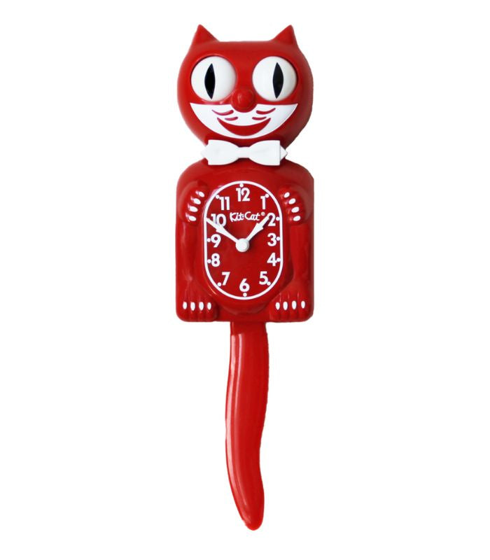 Kit-Cat Clock - Scarlet - Limited Edition | Ink You