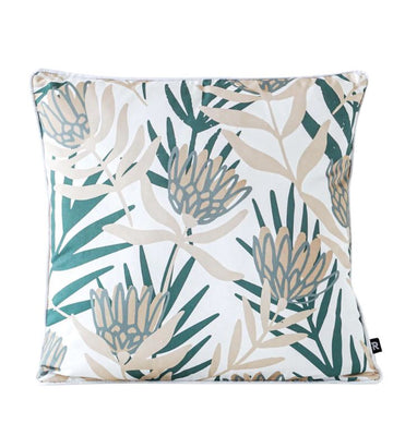 Sage Protea - Indoor Cushion - 45x45 | Ink You