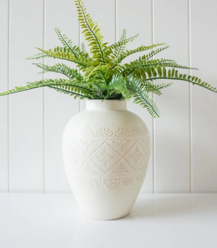 Victoria Vase - Medium - Antique White | Ink You