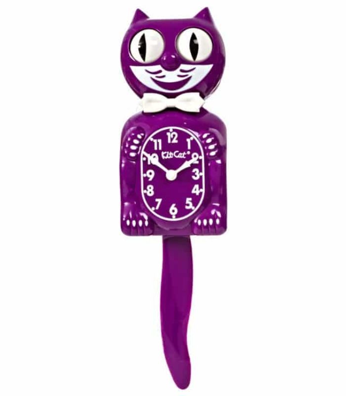 Kit-Cat Clock - Boysenberry | Ink You