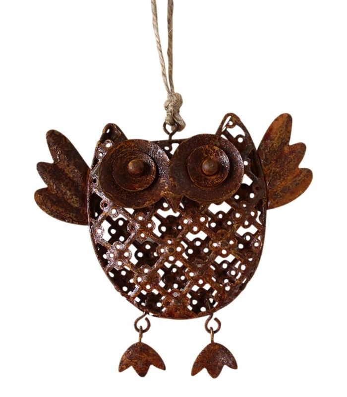 Metal Owl Hanger | Ink You