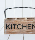 Kitchen Caddy With Wire Handle | Ink You