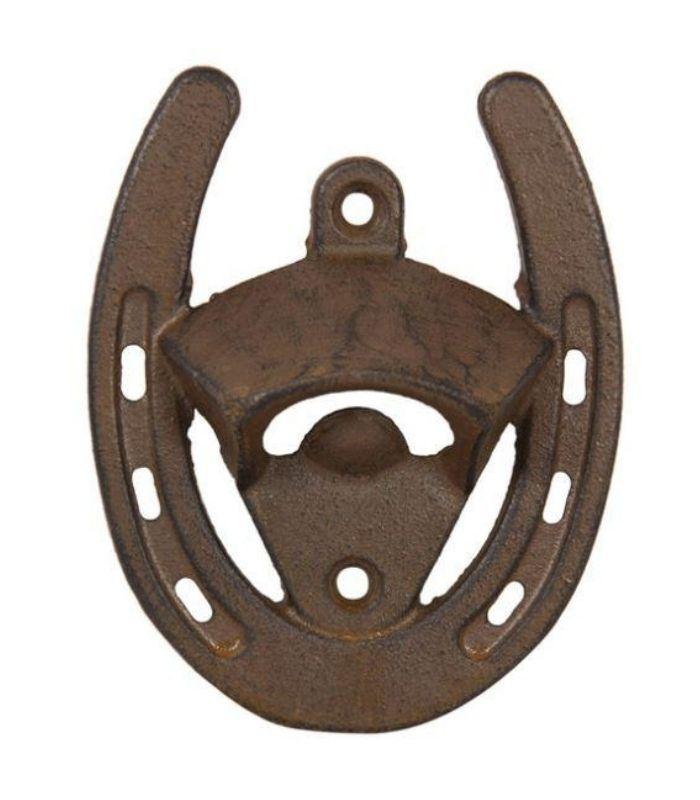 Bottle Opener Cast Iron Horseshoe Bottle Opener