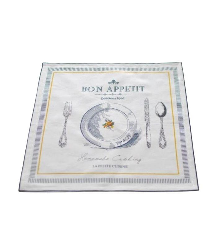 Cloth Napkin Bon Appetit Kitchen Cloth Napkin