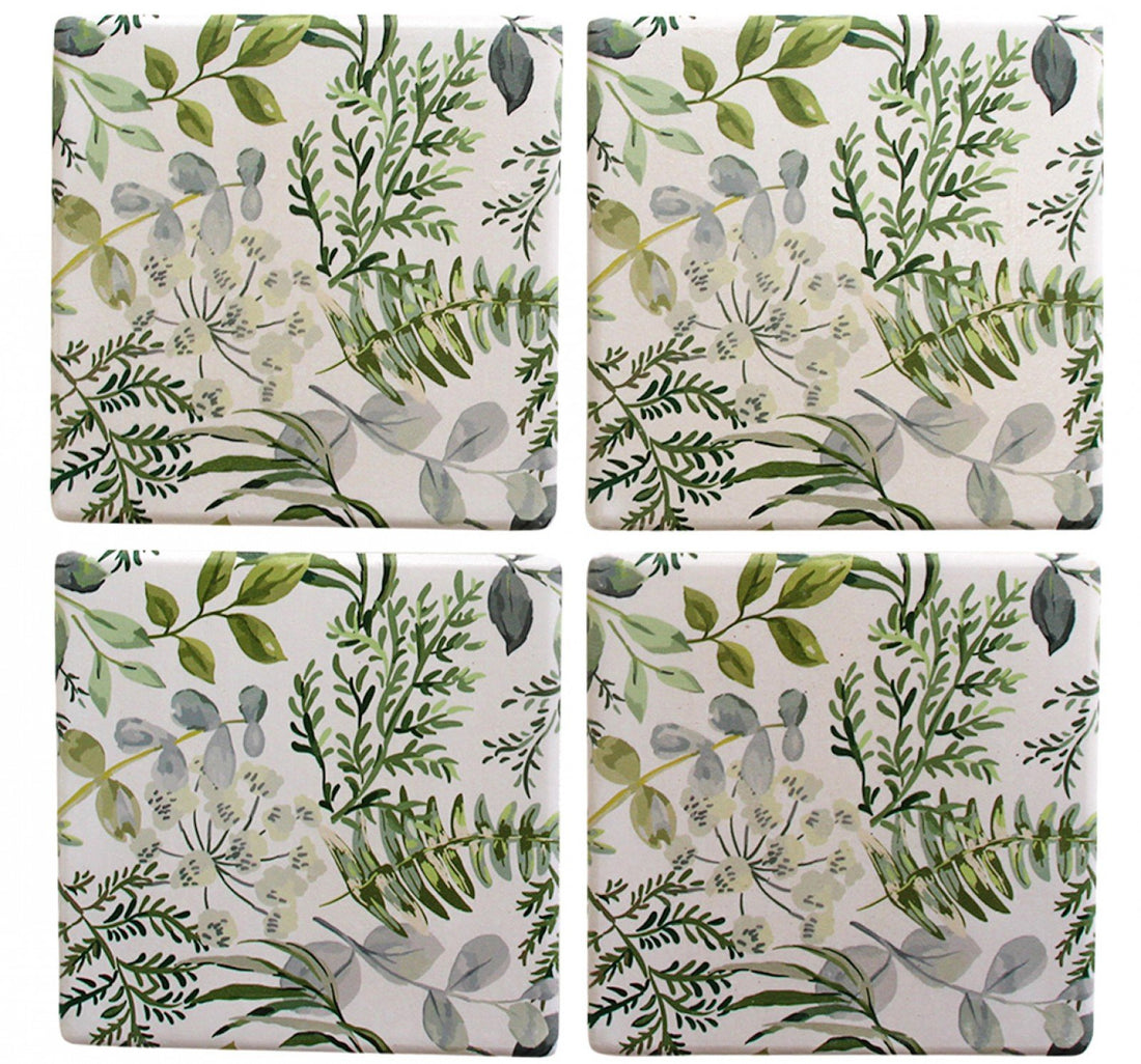 Coasters Mixed Leaf Coasters