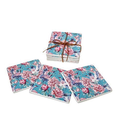 Peony Coasters | Ink You