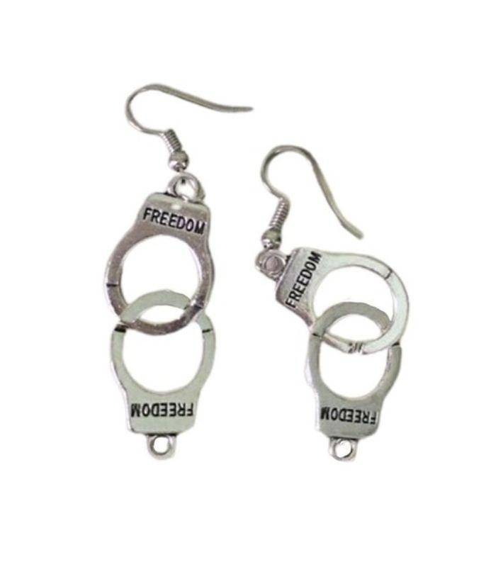 Earrings Freedom Handcuff Earrings