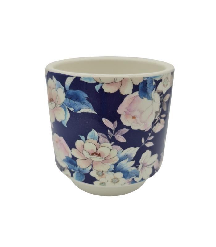 Floral Pattern Pot - C | Ink You