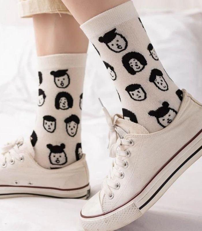 Socks Multitude of Faces Socks