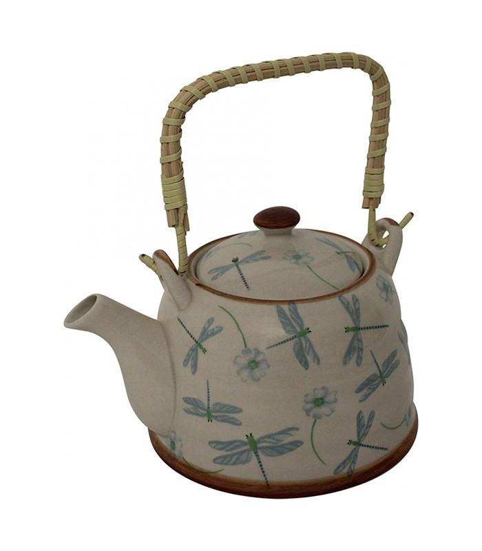 Dragonfly Blue Teapot | Ink You