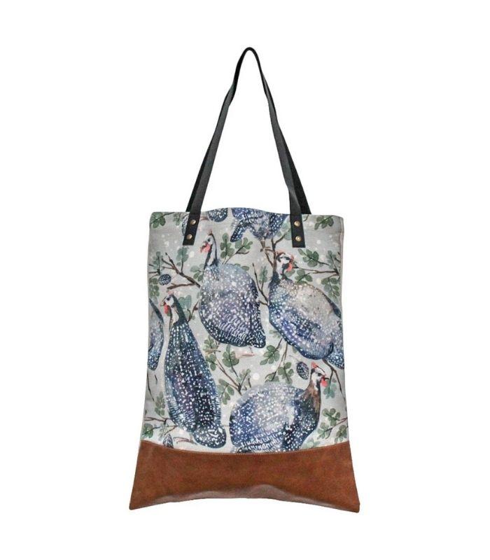 Guinea Fowl Tote Bag | Ink You