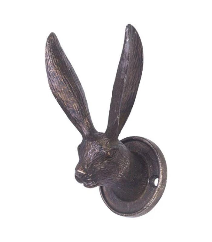 Wall Hook Pewter Rabbit Hook